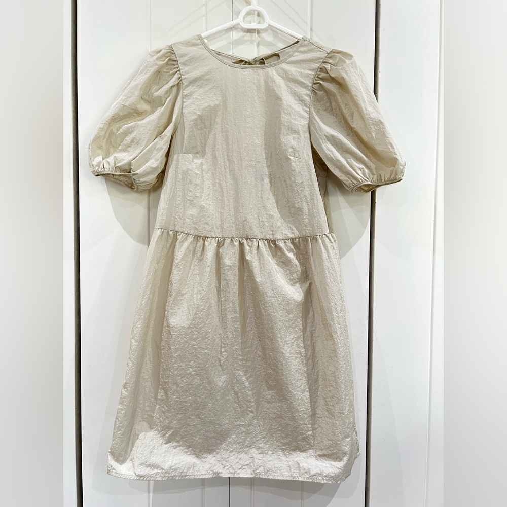 H&M Divided balloon-sleeved dress